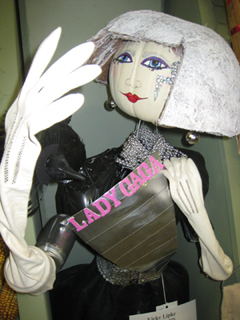 Lady Pumpkin Head